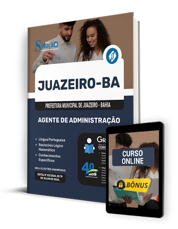 Apostila Prefeitura de Juazeiro - BA 2024